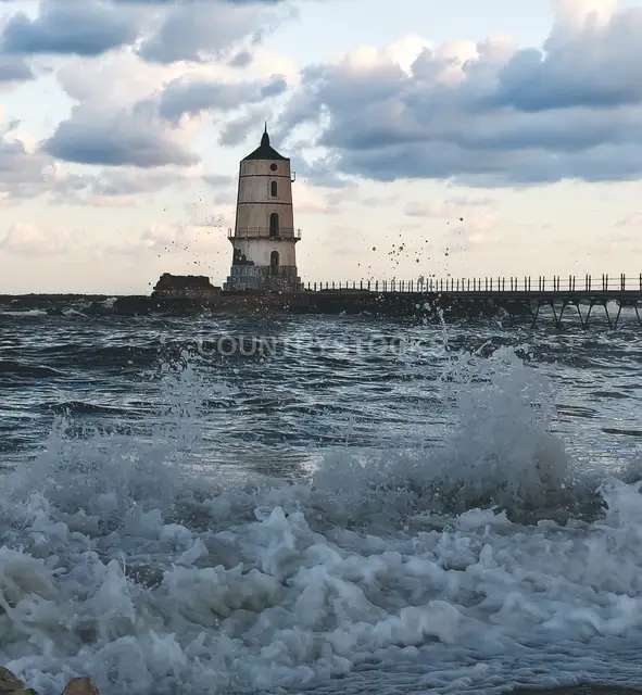 Al-Max Lighthouse Waves, Alexandria Mediterranean Coast