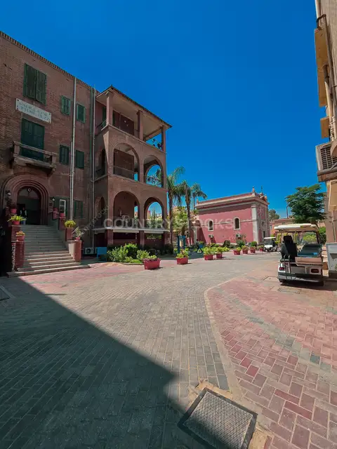 Italian Hospital Garden Courtyard, Cairo