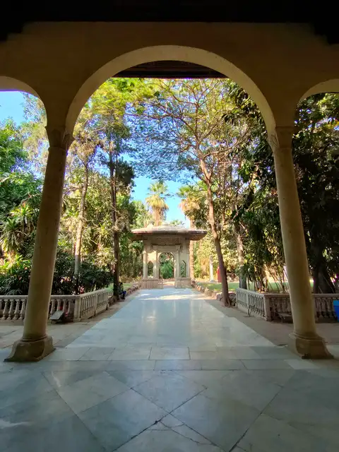 Manial Palace Garden Colonnade and Pavilion, Cairo