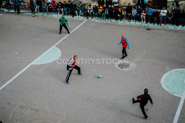 Four-Way Challenge for the Ball at Al Falaki Tournament