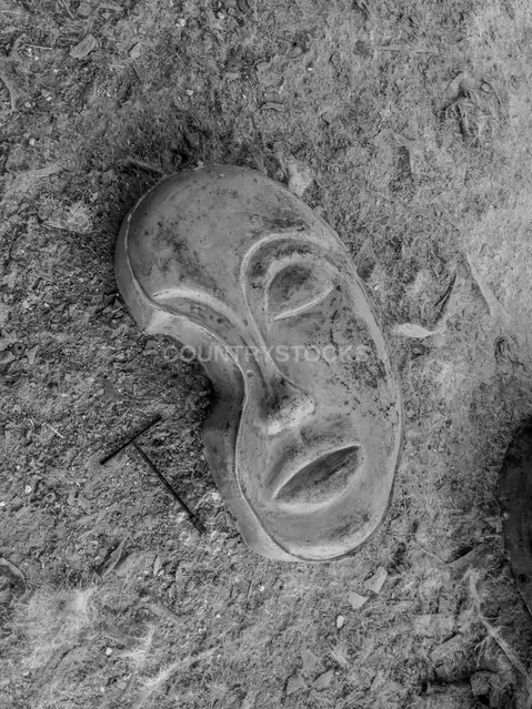 Fiberglass Face Mask Mold Final Shape, Cairo Workshop