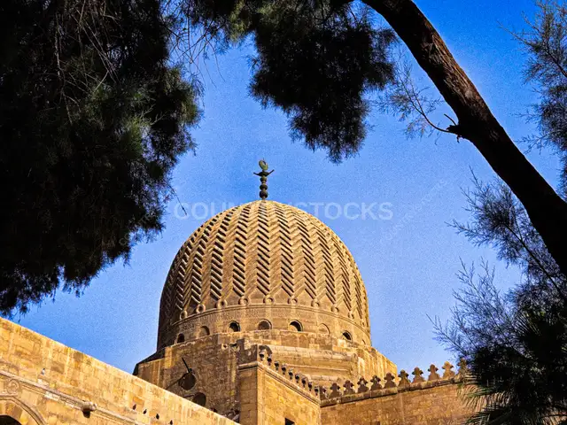 Sultan Faraj Ibn Barquq Mosque Dome, Mamluk Cairo