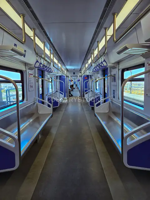 LRT Train Interior, New Administrative Capital Egypt
