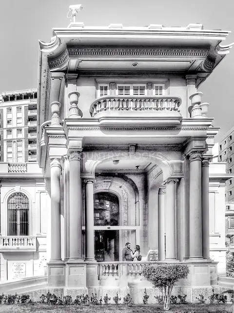 Royal Jewelry Museum Entrance Facade, Alexandria Egypt