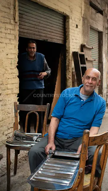Elderly Men at Workshop, Kom El Dekka Alexandria