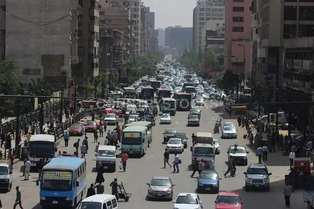 Ramses Square Cairo Traffic Congestion 2014 Street View