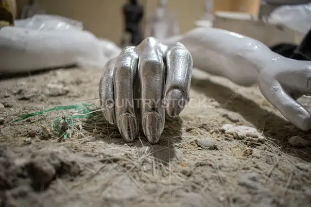 Mannequin Hand Mold Production, Al-Kharaqaniyah Village