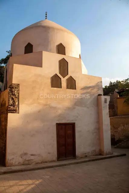 Historic Domed Shrine on Al-Ashraf Street, Old Cairo