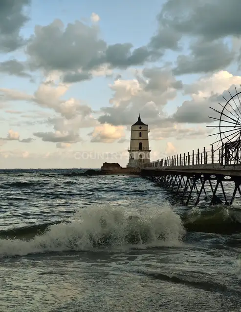 El Max Lighthouse and Pier, Alexandria Egypt
