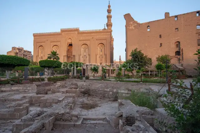 Sultan Hassan Mosque and Surroundings in Old Cairo 4