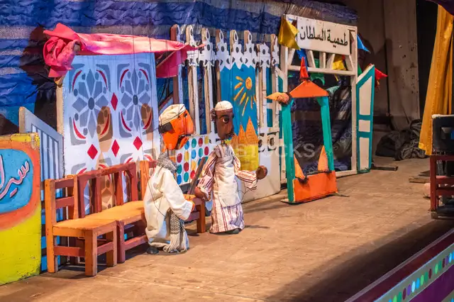Al-Leela Al-Kebeera Puppet Show Marionettes, Cairo Opera House