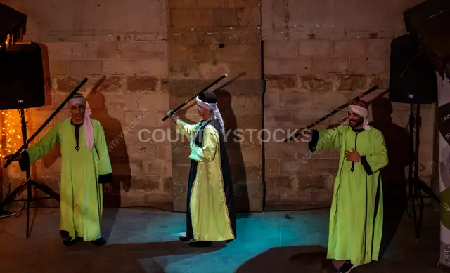 Saidi Stick Dance Performance, Al-Muizz Street Cairo