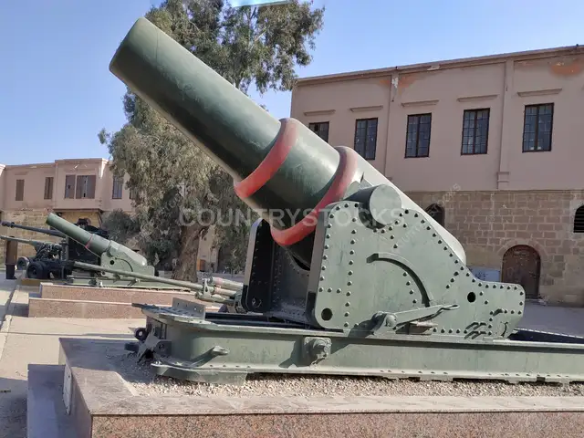 Historic Heavy Artillery Display, Military Museum Cairo Citadel