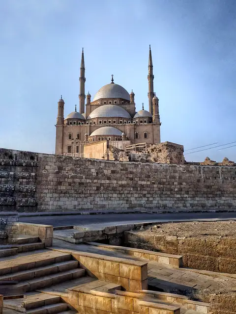 Mohamed Ali Mosque and Citadel Walls, Cairo