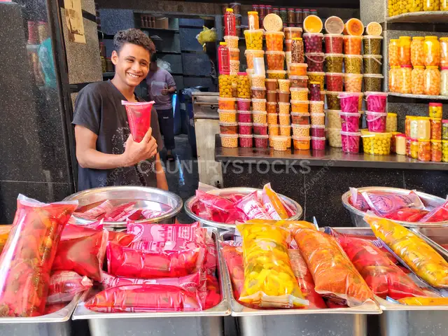 Torshi Street Vendor, Sayeda Zeinab Cairo