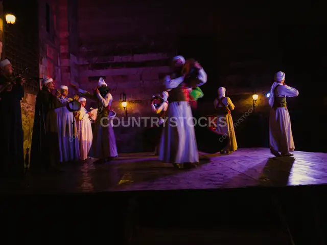 Tanoura Sufi Dance Performance, Wikala Al-Ghouri Cairo
