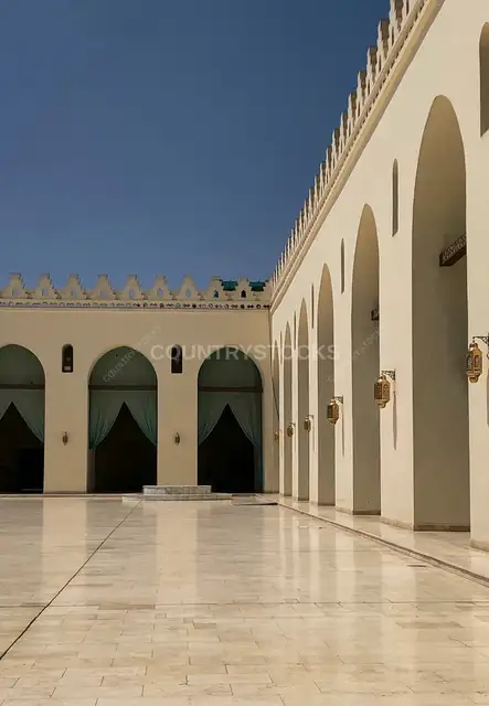 Al-Hakim Mosque Courtyard, Al-Gamaleya Cairo