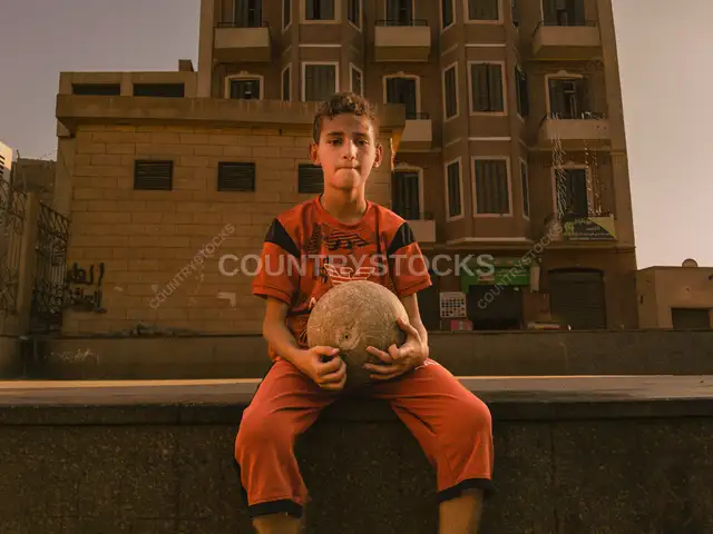 Young Street Football Player, Al-Gamaliya Cairo