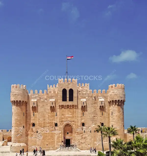 Citadel of Qaitbay Exterior, Alexandria Egypt