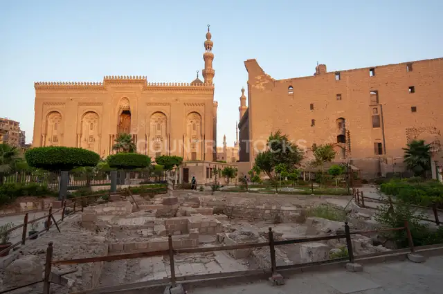 Al-Rifa'i Mosque with Archaeological Ruins, Islamic Cairo