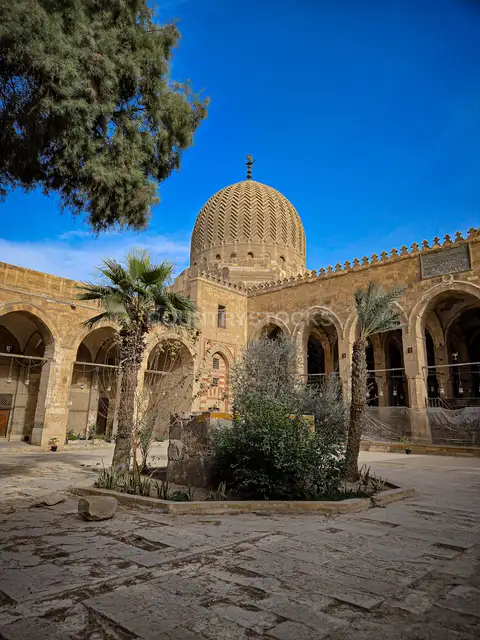Sultan Faraj Ibn Barquq Mosque Courtyard, Cairo