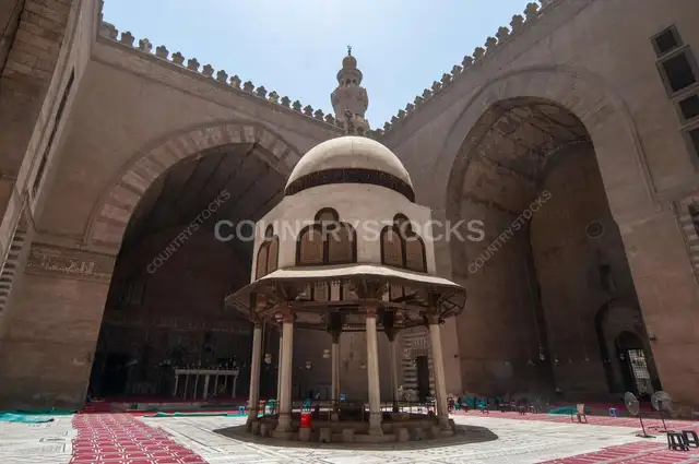 Sultan Hassan Mosque – Grand Iwan Interior in Old Cairo 1