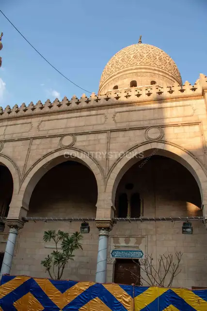 Mosque Dome on Al-Ashraf Street Cairo 2017