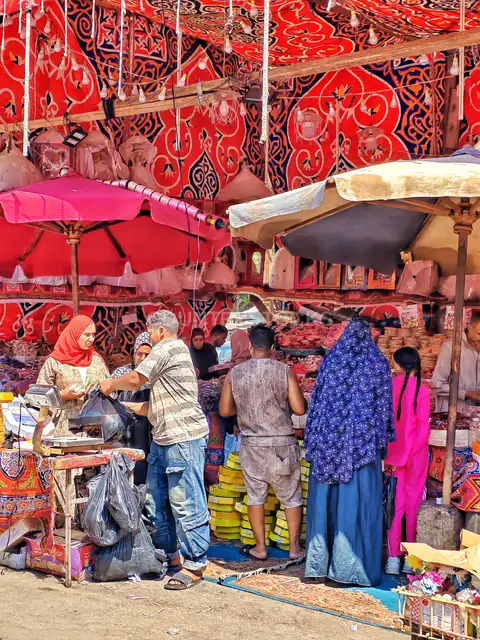 Moulid Sweets Stall Buying Activity, Sayeda Zeinab Cairo
