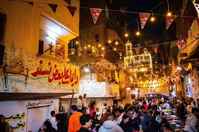 فطار رمضان في شوارع المطرية بالقاهرة 2026