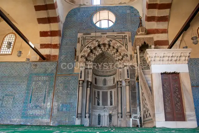 منبر المسجد الأزرق (مسجد الأمير آق سنقر) في القاهرة 3