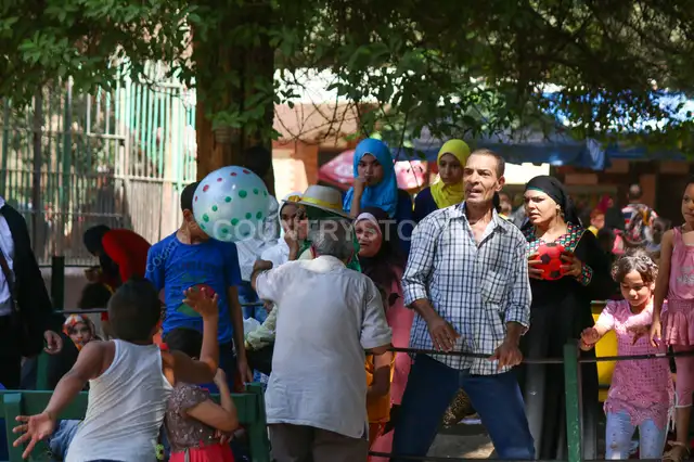 Eid Celebration at Cairo Zoo, Giza