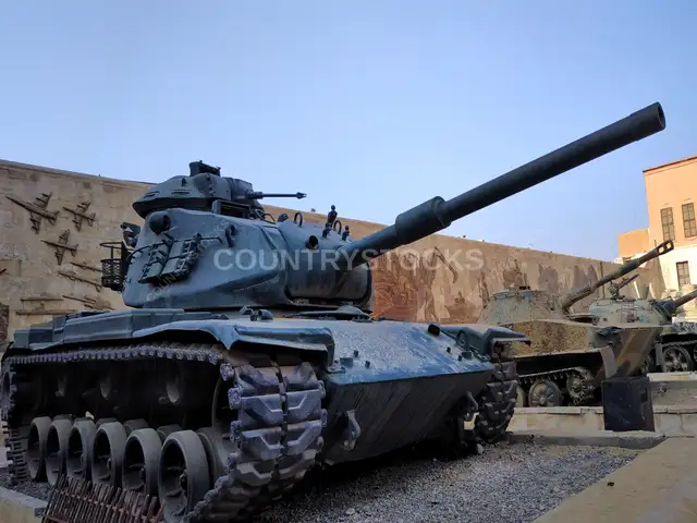 M48 Patton Tank Display, Saladin Citadel Military Museum Cairo