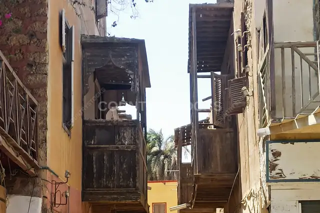 منازل تاريخية بمشربيات خشبية في القصير