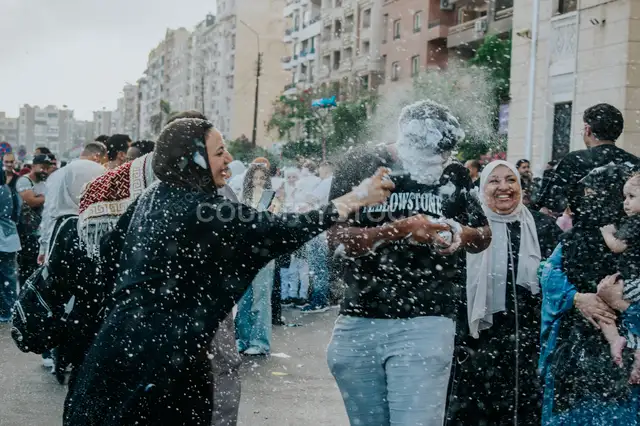 بهجة العيد في شوارع مساكن شيراتون