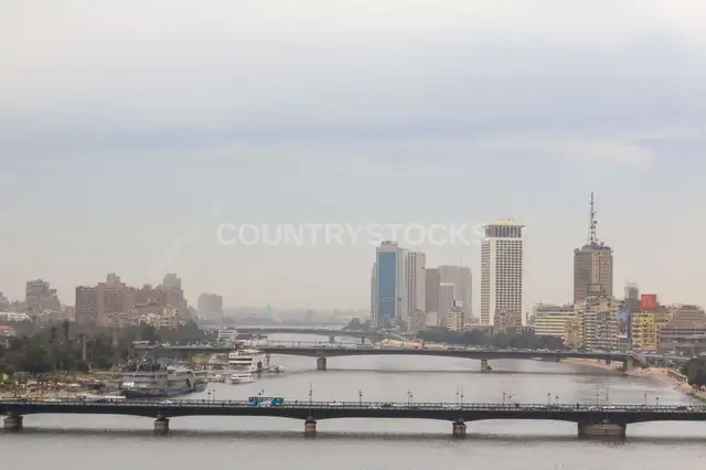 كباري النيل بالقاهرة ومنظر الأفق 2