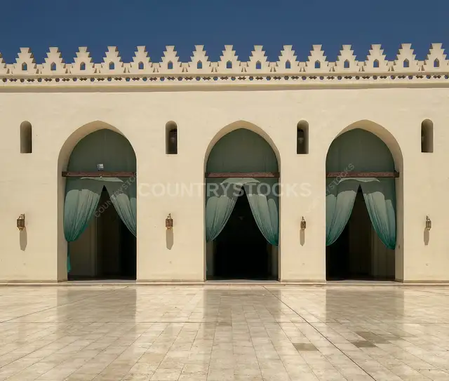 أقواس صحن مسجد الحاكم بأمر الله، حي الجمالية القاهرة
