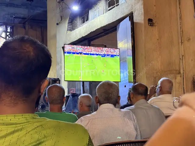 سكان بيشوفوا ماتش كورة في الجماليه القاهره