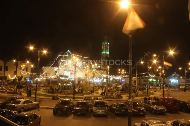 Scene from el Sayyeda Nafisa Mawlid – Traditional Celebration in Cairo, Egypt 9
