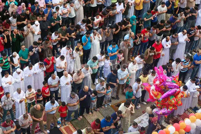 صلاة العيد بمسجد عمرو بن العاص، مصر القديمة