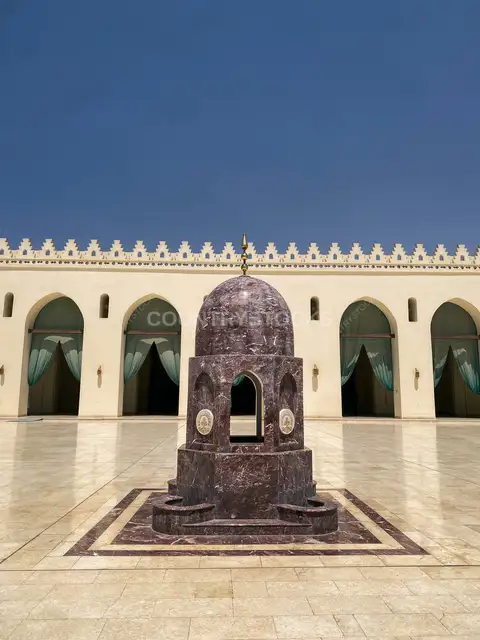 نافورة مسجد الحاكم بأمر الله الرخامية، حي الجمالية القاهرة
