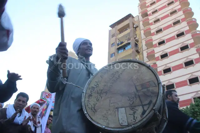 Scene from Al-Rifa'i Mawlid – Cairo, Egypt 1