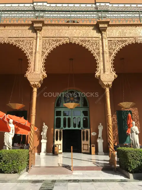 واجهة فندق ماريوت القاهرة المزخرفة، الزمالك