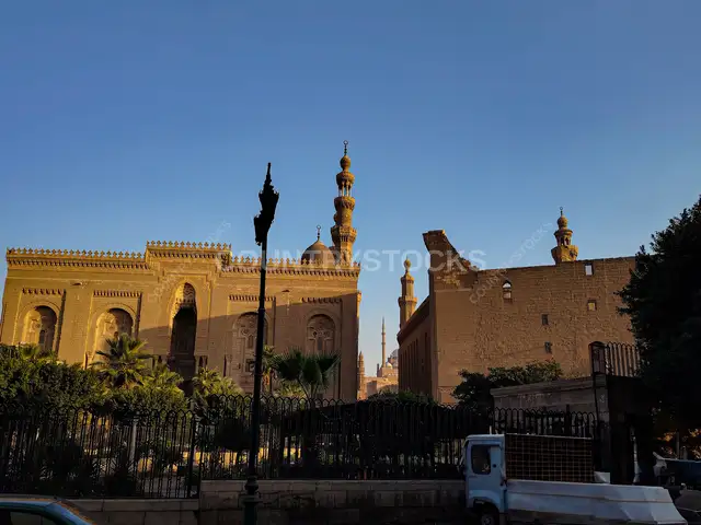 Sultan Hassan and Al-Rifai Mosques, Salah El Din Square Cairo