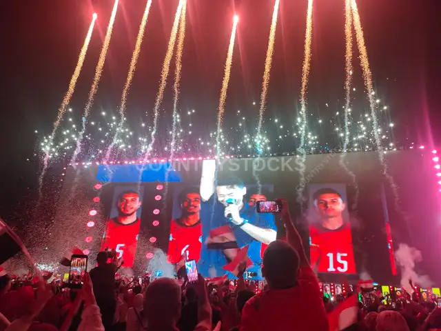 Egyptian Football Fan Zone Celebration, Cairo 2026