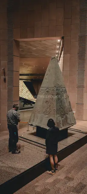 عرض البنبن الأثري، المتحف المصري الكبير القاهرة