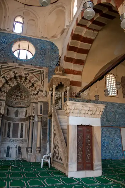 منبر المسجد الأزرق (مسجد الأمير آق سنقر) في القاهرة 2