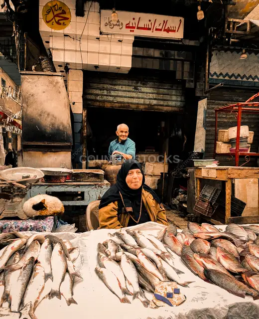 سوق السمك الشعبي في الإسكندرية