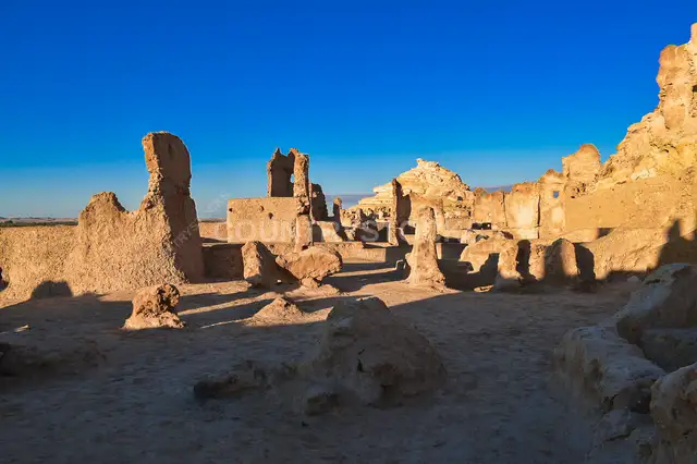أطلال قلعة شالي القديمة، واحة سيوة