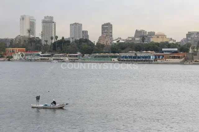 صيادون على النيل، القاهرة