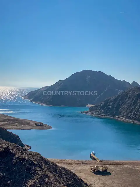 منظر جوي لخليج فيورد، سيناء مصر